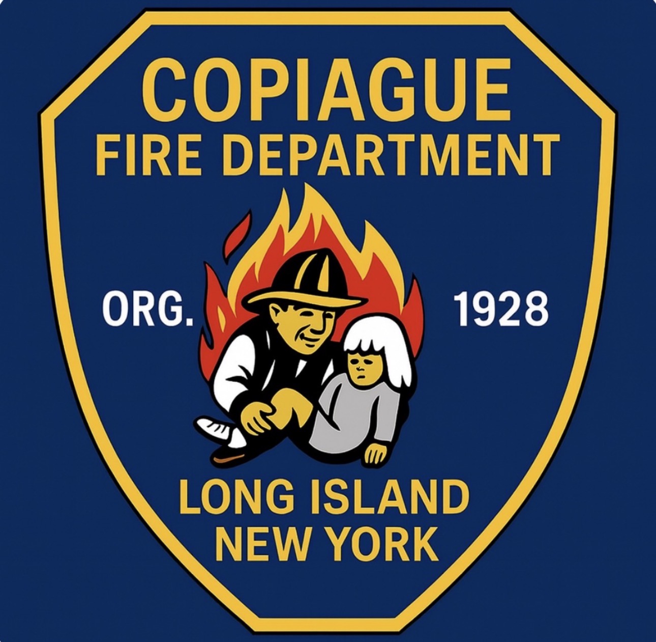 Copiague Fire Department Logo